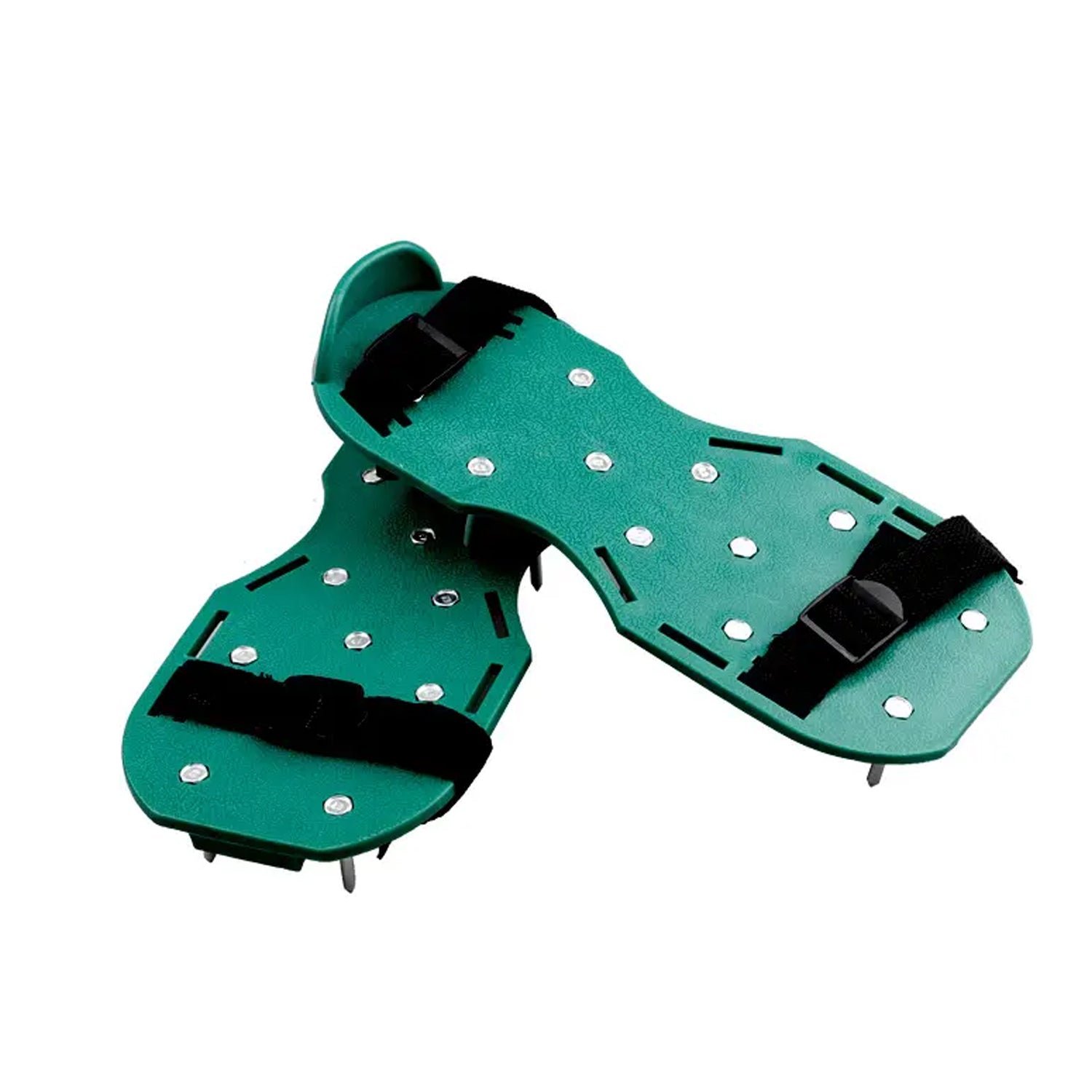 Lawn Aerator Sandals, Garden Grass Aerator Spiked Sandals Green Studded Shoes for Yard Patio Garden Excavation Lawn Aerator Sandals, Garden Grass Aerator Spiked Sandals Green Studded Shoes for Yard Patio Garden Excavation
